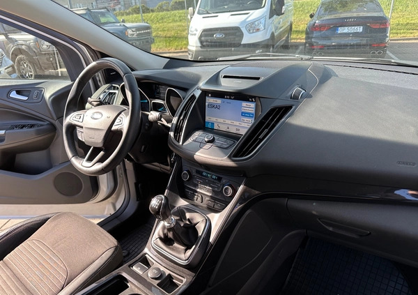 Ford Kuga cena 82900 przebieg: 99800, rok produkcji 2019 z Opole małe 121